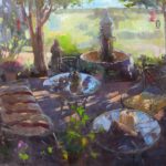 Plein air oil painting - OutdoorPainter.com