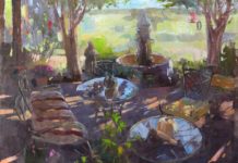 Kelly Kane’s Pick of the Week: Oasis Plein air oil painting - OutdoorPainter.com