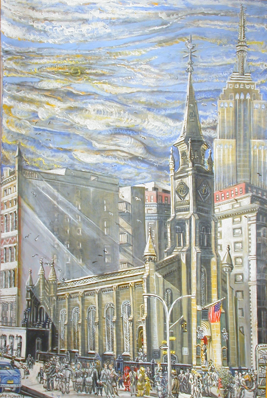 Vibrant Energy and Intricate Patterns The Art of Joseph Delaney