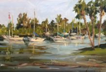 Kelly Kane’s Pick of the Week: Boats at Anchor Art quotes - Stephanie Amato - OutdoorPainter.com