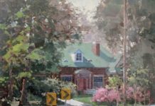 Kelly Kane’s Pick of the Week: Sharp Right Turn Plein air paintings - OutdoorPainter.com