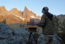 Listening to Nature en Plein Air Plein air painting - OutdoorPainter.com