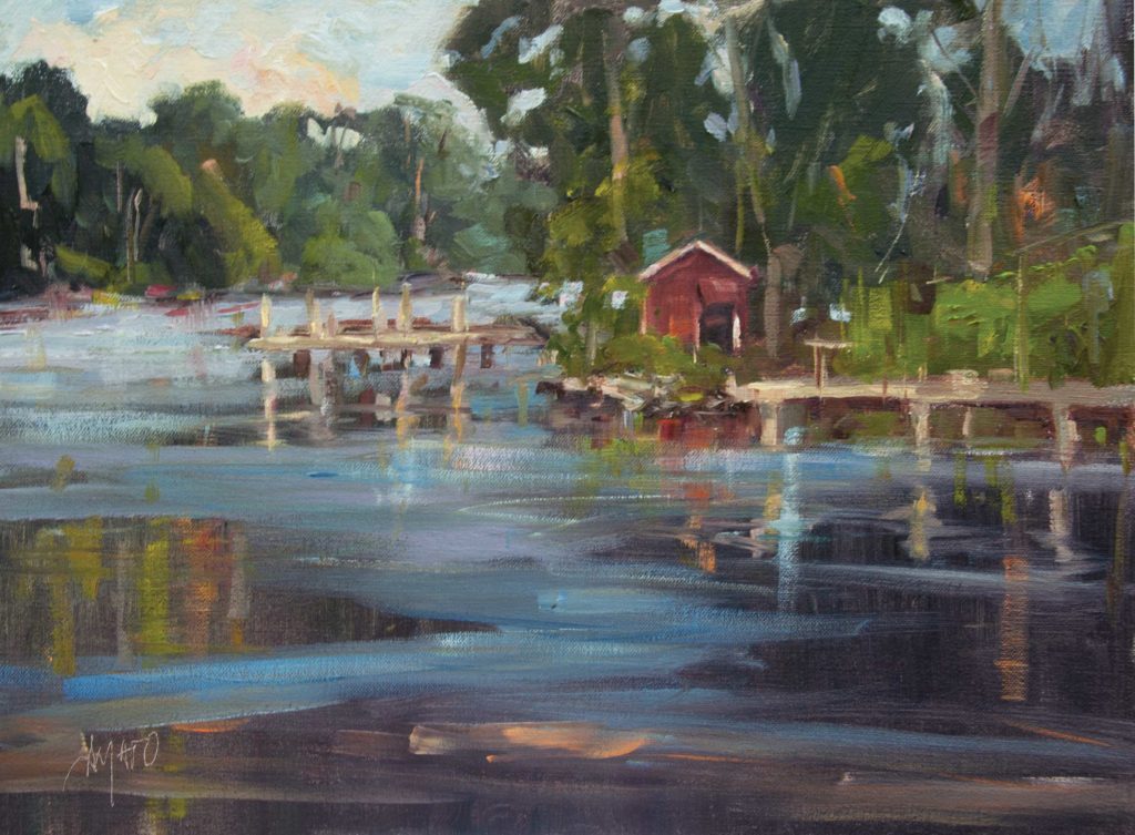 Plein air painting - OutdoorPainter.com