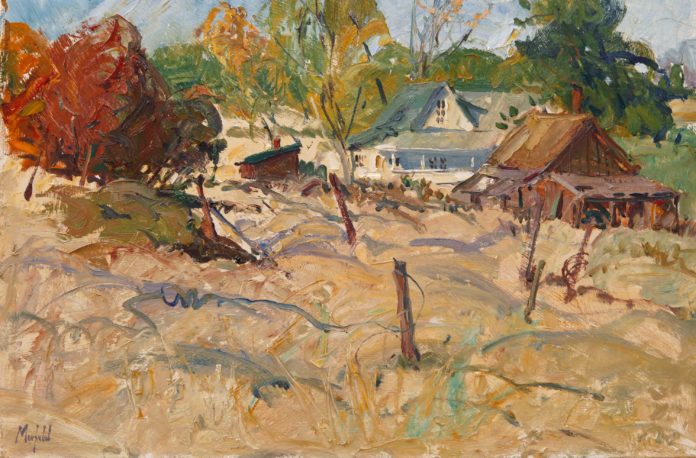 Painting outdoors