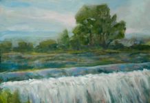 Frank Lloyd Wright’s Vision as an Artist Painting en plein air - OutdoorPainter.com