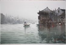 Plein Air Spotlight: Joseph Zbukvic Plein air watercolor painting