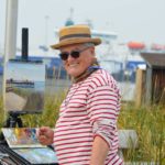 Paint the Peninsula a Success (Despite Smoke and Ash) Painting en plein air - art events
