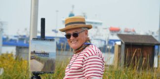 Painting en plein air - art events