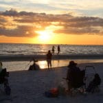 Painting the beach en plein air