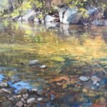 Plein air landscape paintings