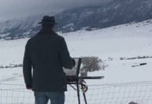Is There a “Plein Air Season”? Advice for Painting in Cold, Wind, and Rain Landscape painting in winter