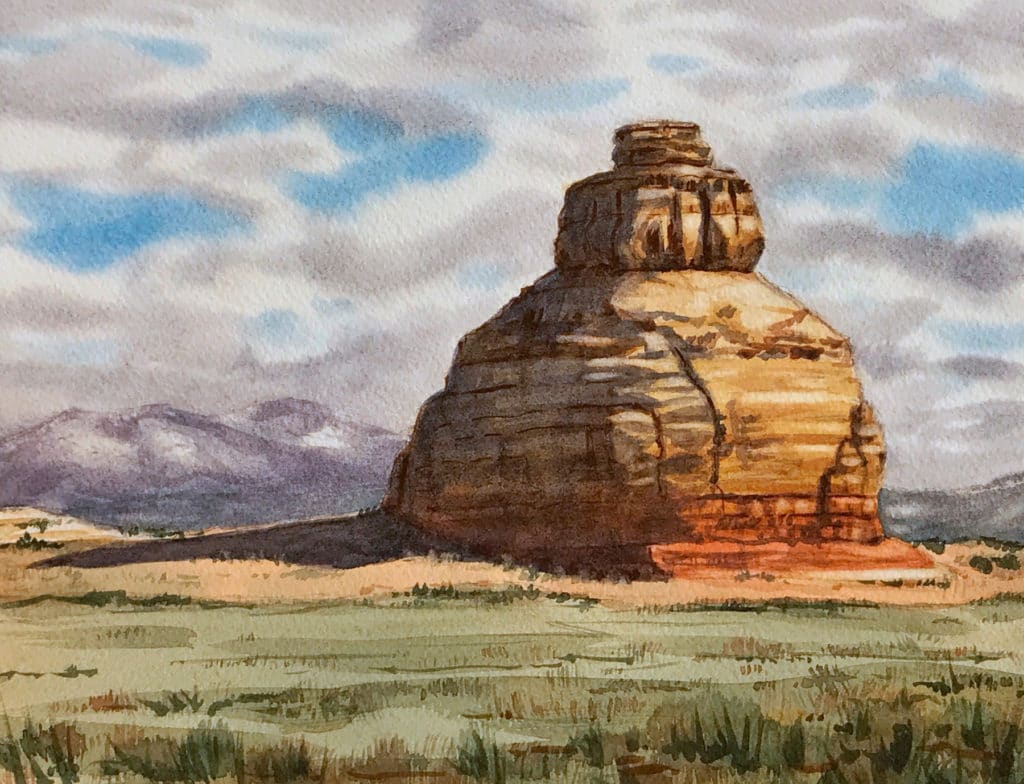 Getting Rock Right in a Landscape Painting - OutdoorPainter.com