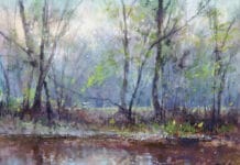 Landscape painting by Richard McKinley, guest on the PleinAir Podcast