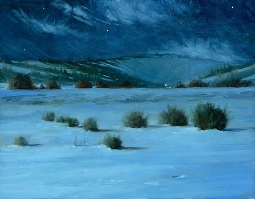 Painting nocturnes en plein air - OutdoorPainter.com