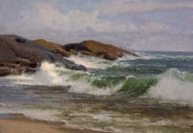 Painting the Grandeur of the Landscape Plein air oil painting