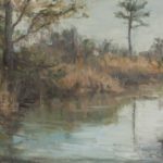 Plein air oil painting - OutdoorPainter.com