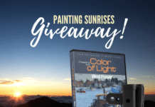 January Plein Air Challenge: Painting Sunrises Plein air challenge - Painting Skies