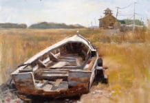 When the Shadow Defines the Light Plein air painting - OutdoorPainter.com