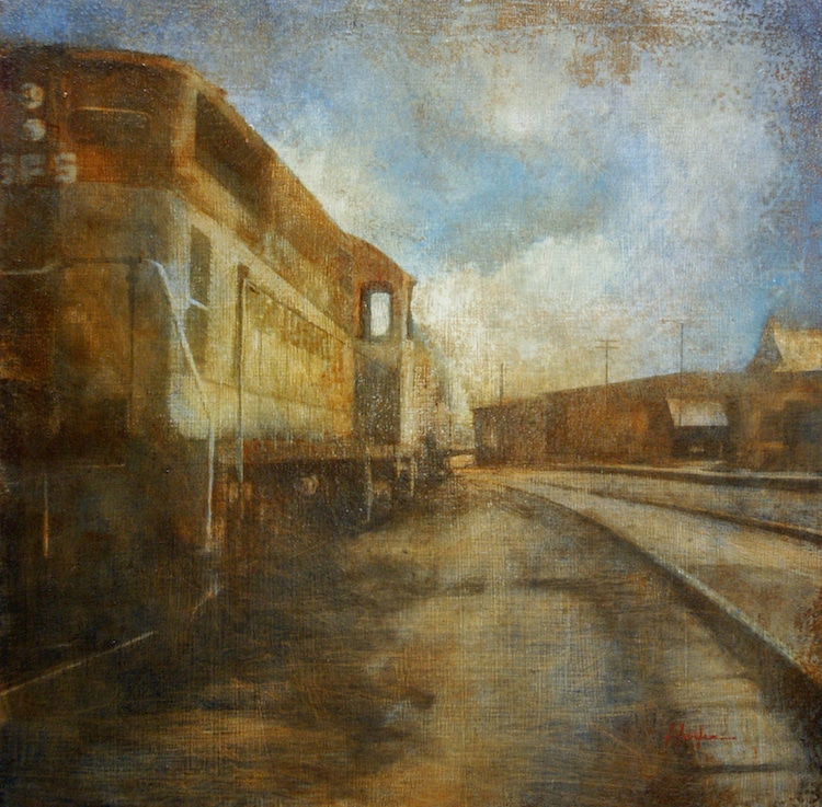 En Train Air - plein air painting trip