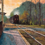 En Train Air - plein air painting trip