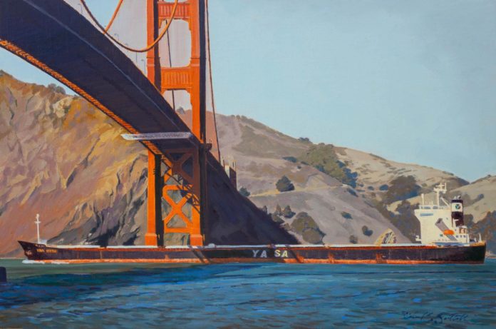 Landscape paintings of San Francisco