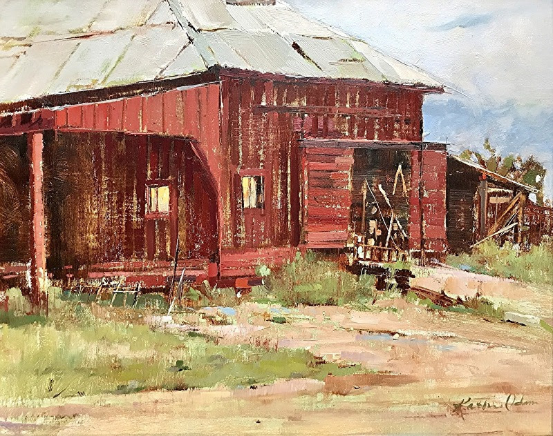 Landscape oil paintings