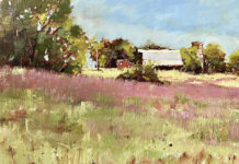 7 New Oil Paintings by Kathie Odom Landscape oil paintings