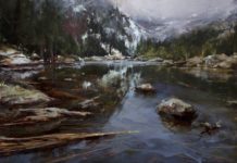 Landscape oil painting - OutdoorPainter.com