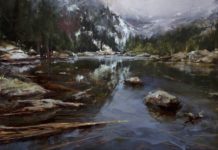 Kelly Kane’s Pick of the Week: Dream Lake Landscape oil painting - OutdoorPainter.com