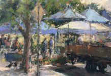 Kelly Kane’s Pick of the Week: Farmer’s Market Pastel en plein air - OutdoorPainter.com