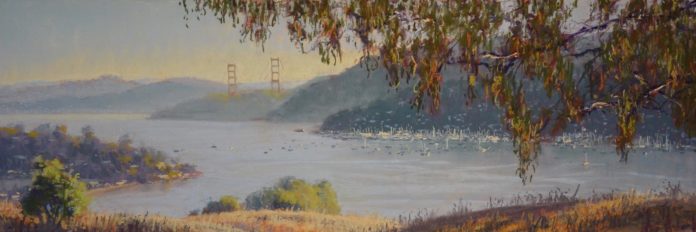 Clark Mitchell plein air painting pastel Plein Air Convention - OutdoorPainter.com