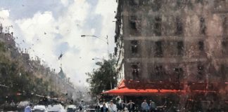 Plein Air Magazine - Joseph Zbukvic watercolor painting - OutdoorPainter.com