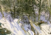 Kelly Kane’s Pick of the Week: Winterburn Creek, WV Plein air oil paintings - OutdoorPainter.com
