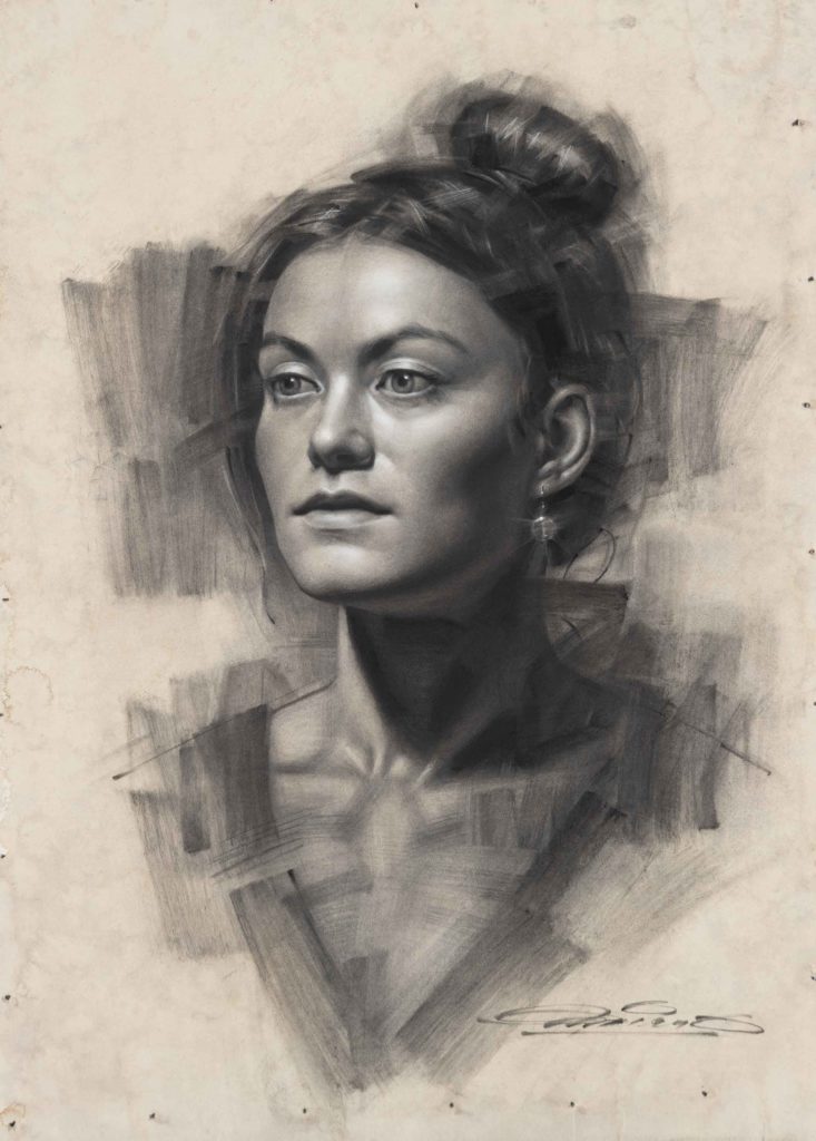 Portrait drawing - Charles Miano