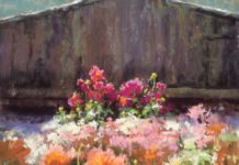 Six Degrees of Plein Air Kim Lordier plein air painting - OutdoorPainter.com