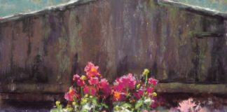 Kim Lordier plein air painting - OutdoorPainter.com