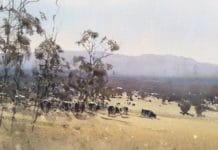 Kelly Kane’s Pick of the Week: Yarra Valley Watercolor painting by Joseph Zbukvic - OutdoorPainter.com
