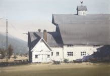 Kelly Kane’s Pick of the Week: Afternoon Glow Dan Marshall, “Afternoon Glow,” 2018, watercolor, 22 x 30 in., Collection the artist, Studio