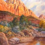 Featured Artwork: Roland Lee presented by Zion National Park Plein Air