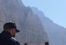 Painting at Jebel Jais - Matt Ryder - OutdoorPainter.com