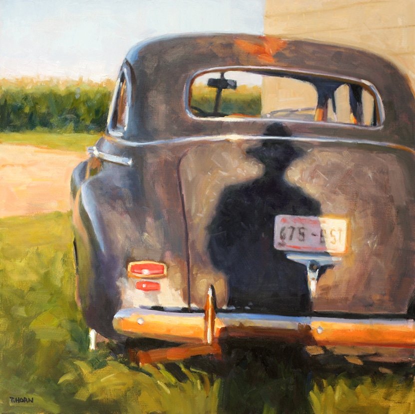 Timothy Horn, “Chevy of Myself,” 24 x 24 in., private collection