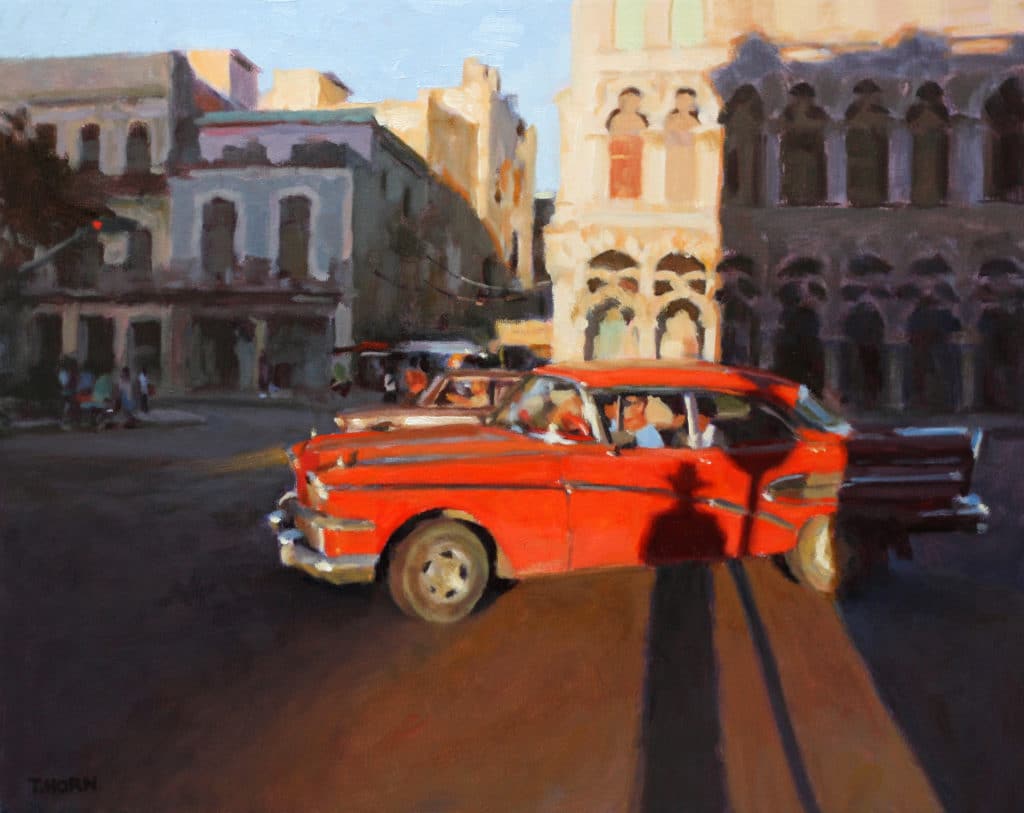 Landscape painting: Timothy Horn, “Havana Special,” 16 x 20 in., private collection