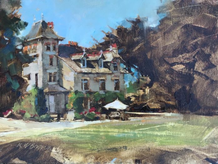 Painting in France - OutdoorPainter.com