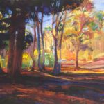 Molly Lipsher, “Into the Light,” 2011, pastel, 24 x 36 in., Private collection, Studio