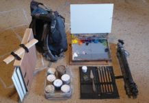 How to Travel Light When Painting Abroad How to Travel Light When Painting Abroad - OutdoorPainter.com