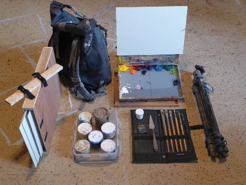 How to Travel Light When Painting Abroad - OutdoorPainter.com