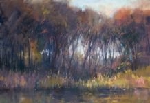 Kelly Kane’s Pick of the Week: Fall’s Touch Richard McKinley, “Fall’s Touch,” 2018, pastel over watercolor, 9 x 12 in., Private collection, Plein air