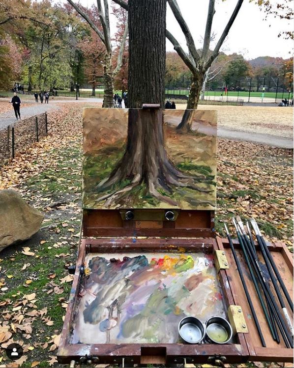 Blending plein air paintings with reality - OutdoorPainter.com