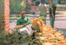 Oil painting techniques - James Richards - OutdoorPainter.com