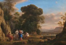 Plein Air Moment: The Judgment of Paris Plein air art history - Claude Lorrain - OutdoorPainter.com